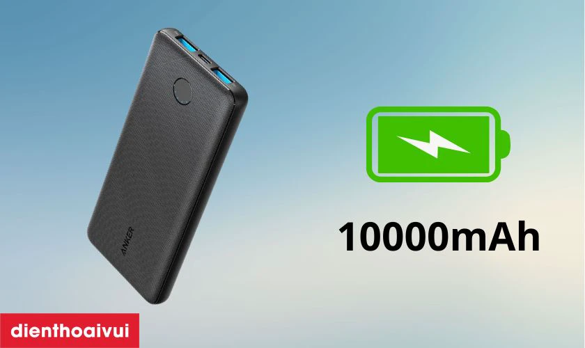 Pin sạc dự phòng Anker PowerCore III B2B có thể sạc đầy nhiều lần cho smartphone