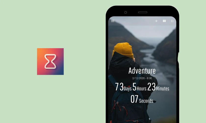 App đếm ngược ngày Tết hiện đại