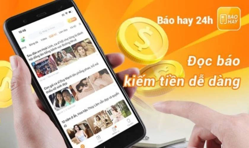 App kiếm tiền cho học sinh cấp 3 không cần vốn