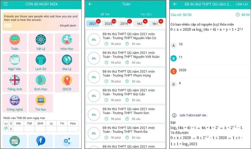 Luyện Thi THPT Quốc Gia – Ôn thi Offline