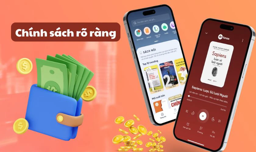 Có chính sách trả tiền rõ ràng cho tác giả