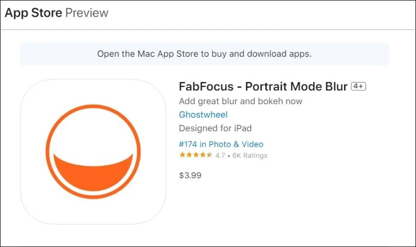 FabFocus - App xoá background miễn phí