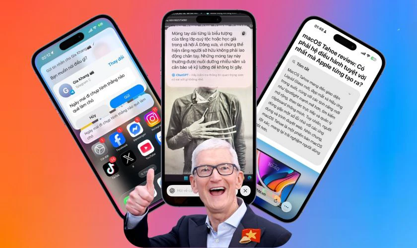 Apple Intelligence tiếng Việt iOS 26 có gì mới?