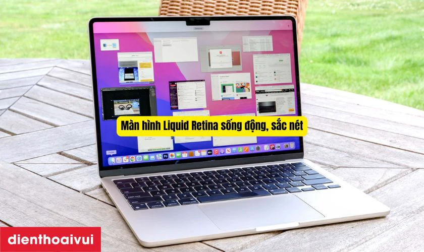 Màn hình Liquid Retina sống động, sắc nét