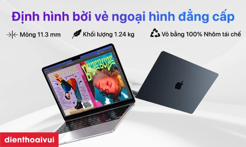 Thiết kế siêu mỏng nhẹ, linh hoạt mang theo mọi nơi