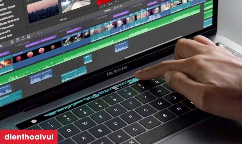 Touch Bar và Touch ID tiện lợi