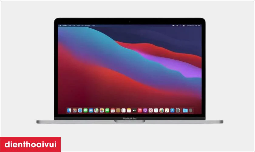 Màn hình Retina 13.3 inch sắc nét, hỗ trợ True Tone