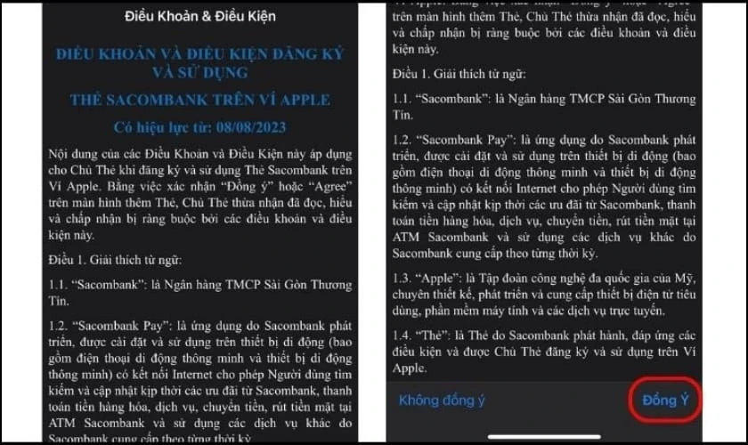 Thêm thẻ Apple Pay