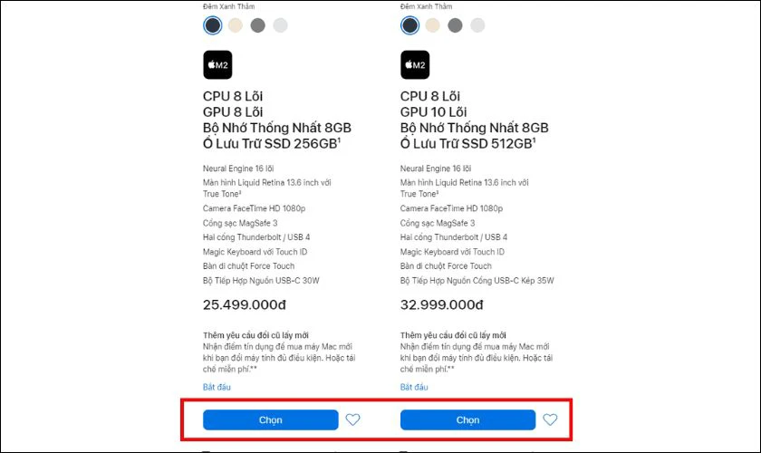 Các bước mua hàng với ưu đãi Apple Store cho sinh viên