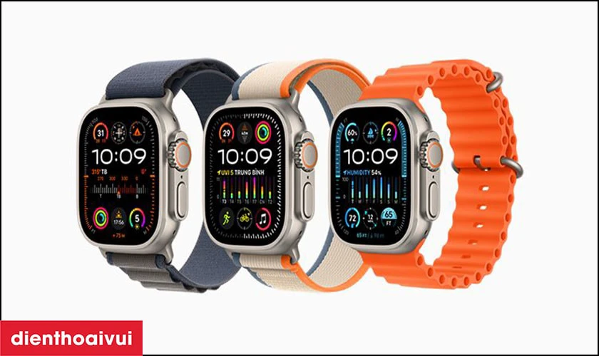 Các phiên bản của đồng hồ Apple Watch Ultra cũ
