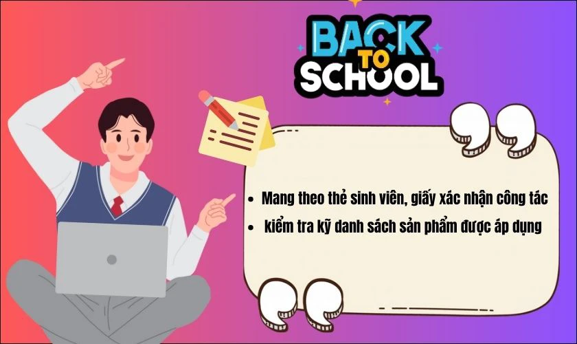 Lưu ý khi mua sản phẩm Asus Back to School