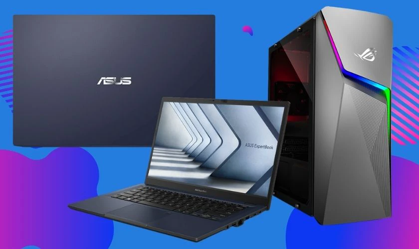 ASUS tập trung chủ đạo vào dòng sản phẩm laptop và PC