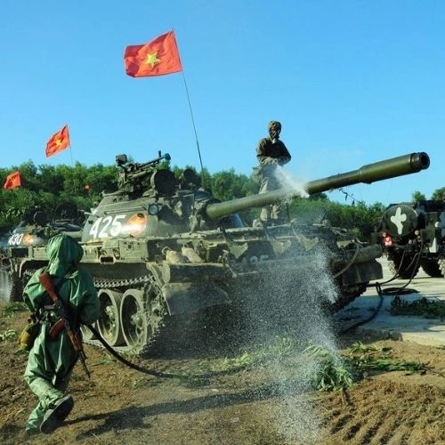 Avatar các chú bộ đội và xe tăng