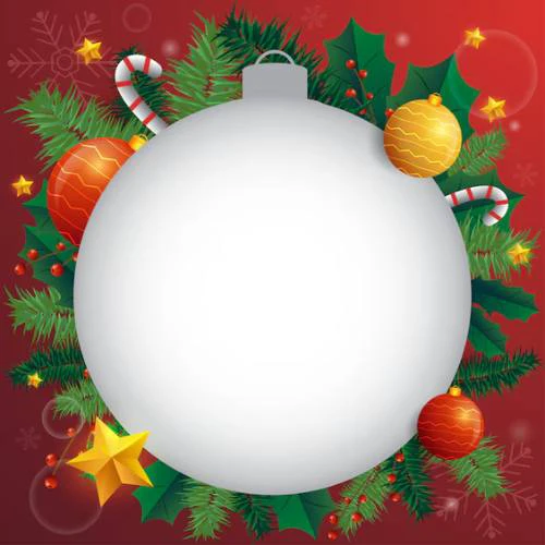 Khung avatar Giáng sinh đẹp cho Facebook đẹp