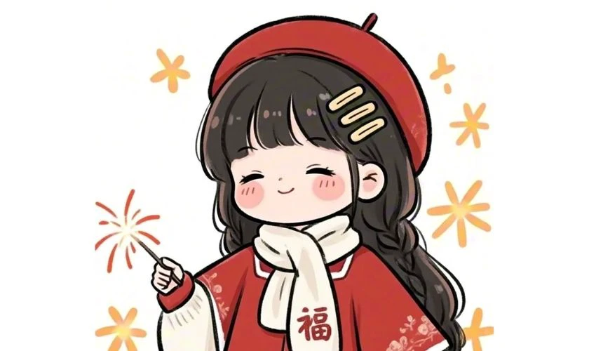 Ảnh đại diện Tết 2026 cho nữ xuân Bính Ngọ