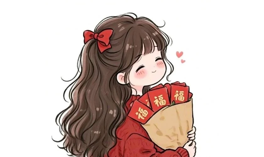 Ảnh đại diện Tết 2026 cho nữ