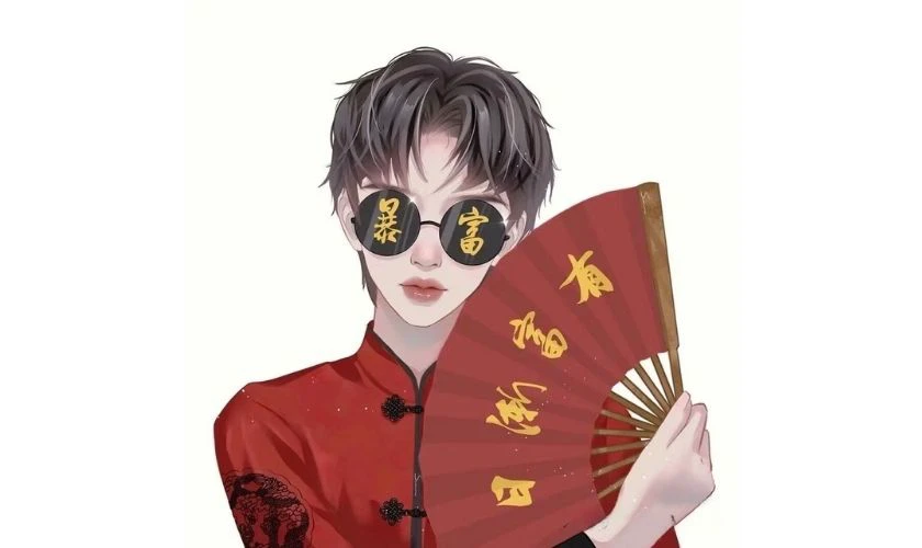 Avatar đôi Tết 2026 cho cặp đôi cool ngầu