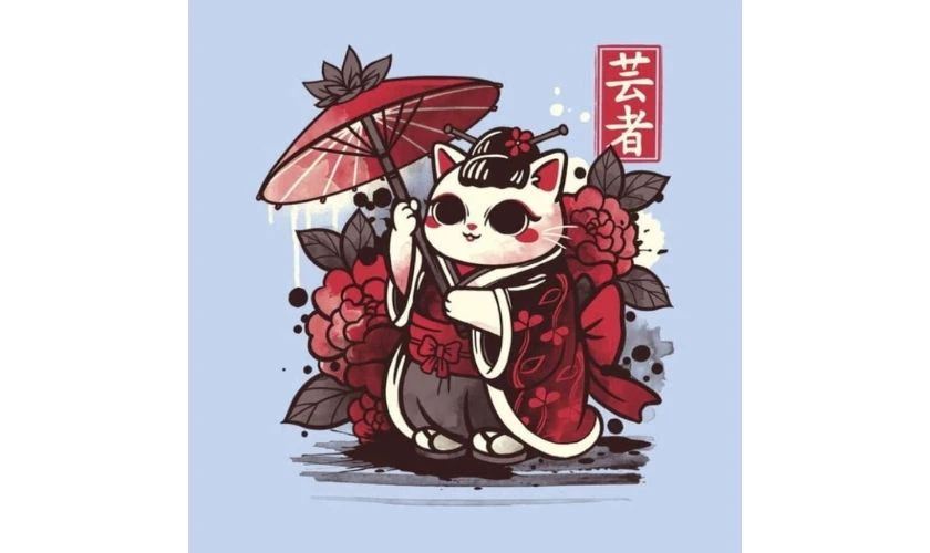 Avatar mèo Tết cực hài