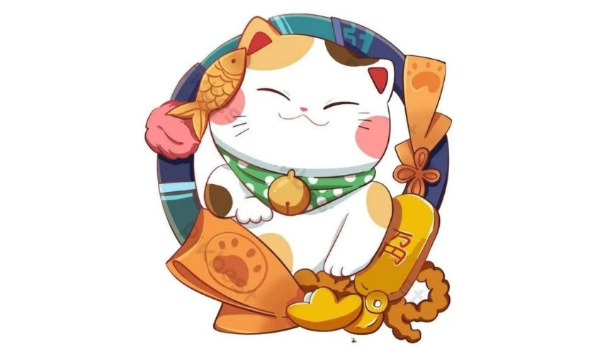 Ảnh đại diện Tết hình mèo 2026