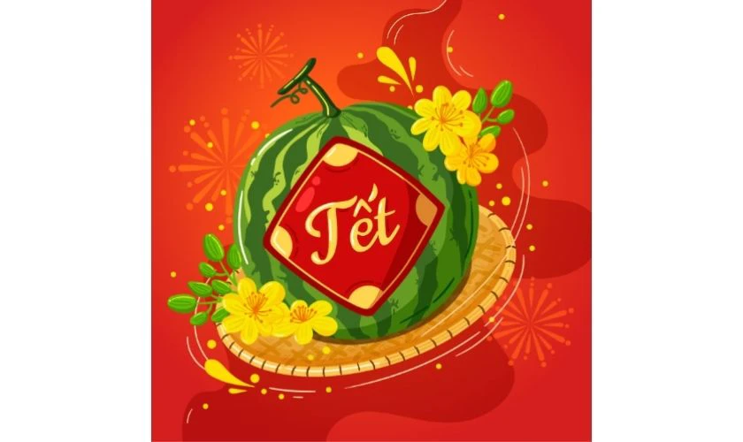 Avatar Tết cute, dễ thương 2026