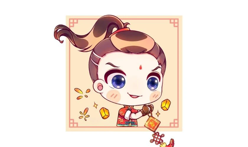 Ảnh đại diện Tết chibi đáng yêu