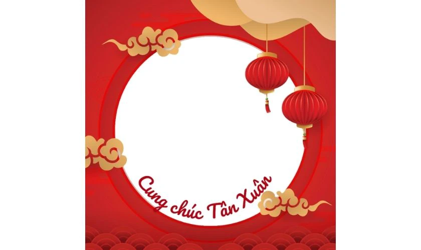 Khung avatar Tết 2026 đẹp, độc đáo