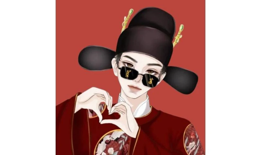 Mẫu ảnh đại diện Tết 2026 cho nam