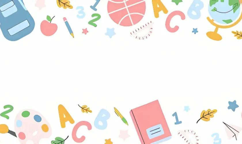 Back To School background Full HD, miễn phí