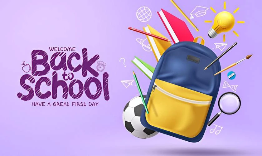 Back to School poster 2025 độc đáo nhất