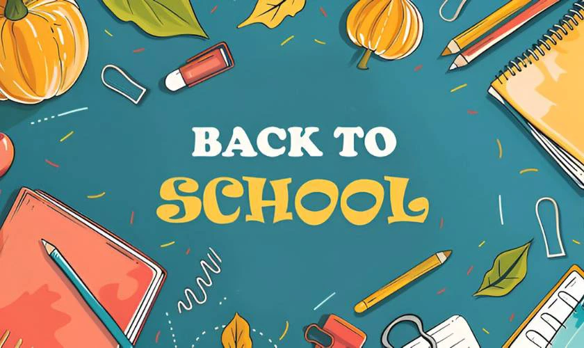 Back to School banner 2025 Full HD đẹp