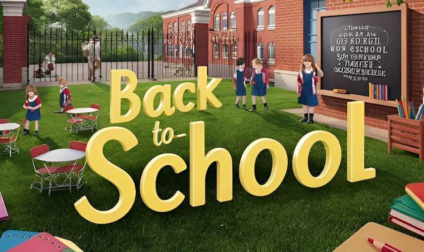 Back to School banner 2025