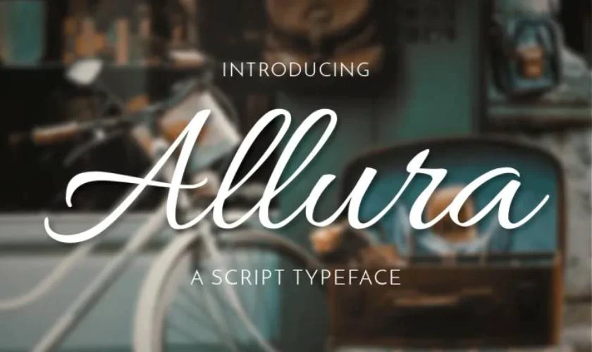 Allura sở hữu nét viết tay uyển chuyển