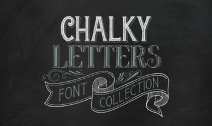 Chalky Letters