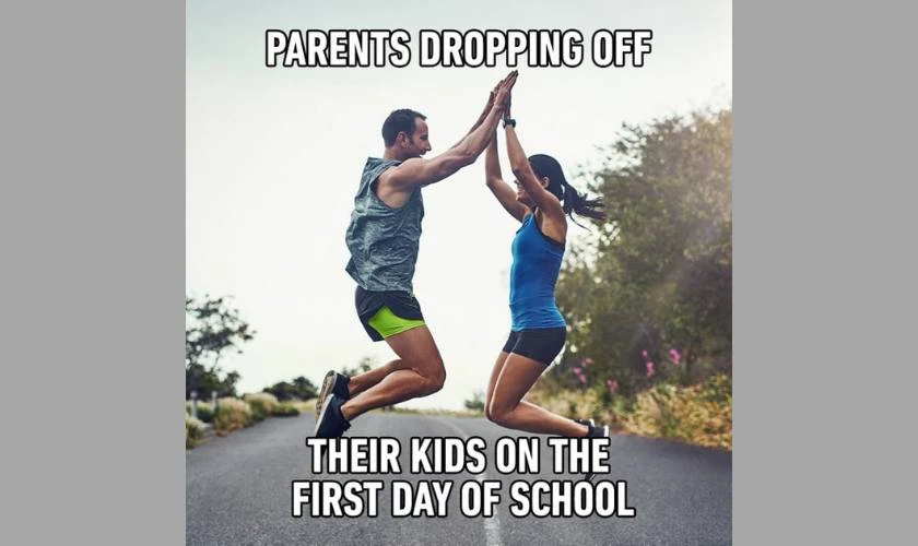 Meme Back to School rõ nét
