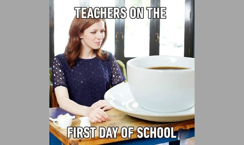 Back to School meme dành cho giáo viên