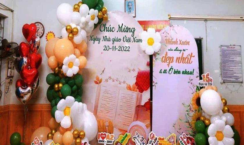 Mẫu trang trí 20/11 ấn tượng 2025