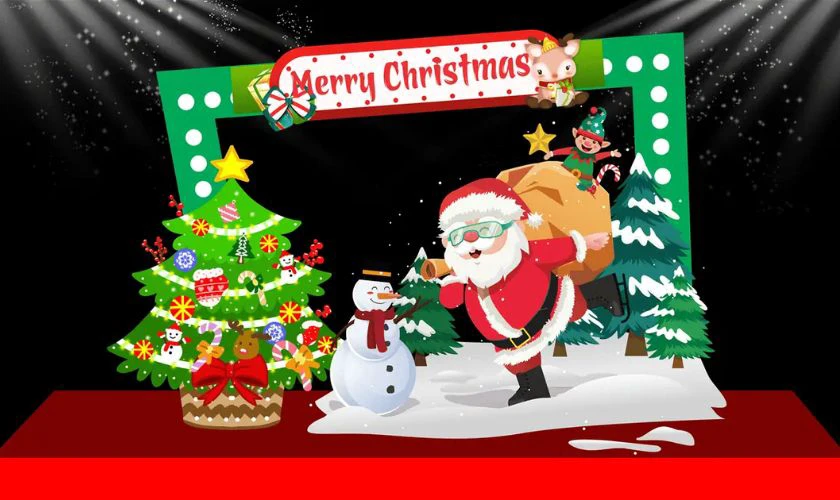 Backdrop Giáng sinh 2025