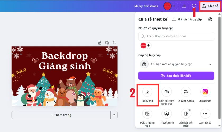 Tải xuống Backdrop Giáng sinh