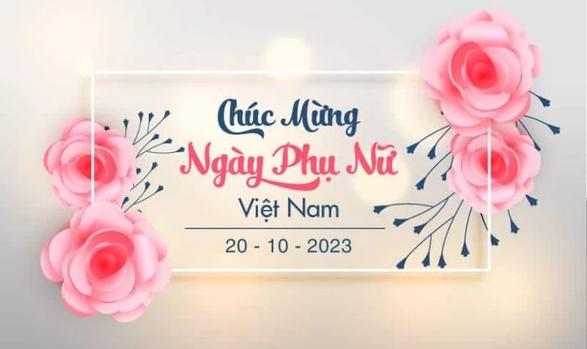 Background 20/10 Full HD, miễn phí