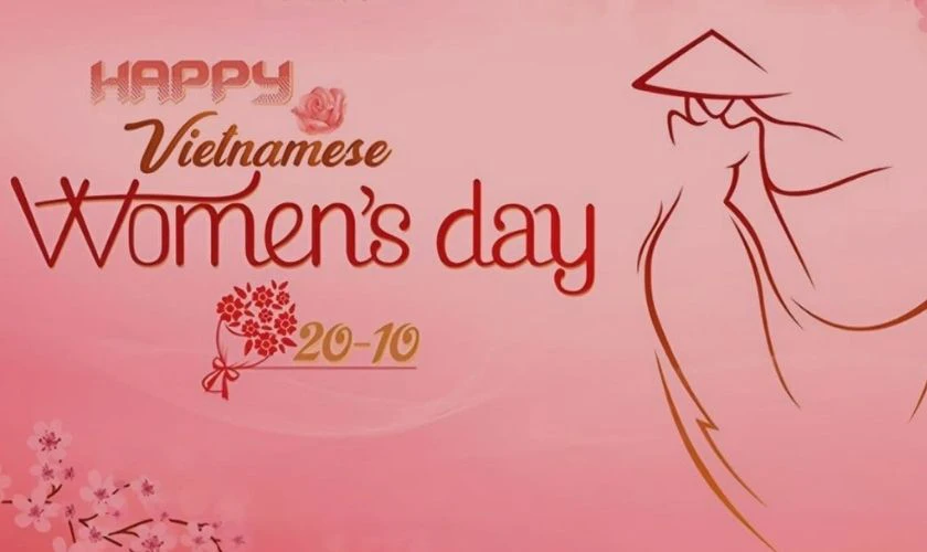Background 20/10 đẹp