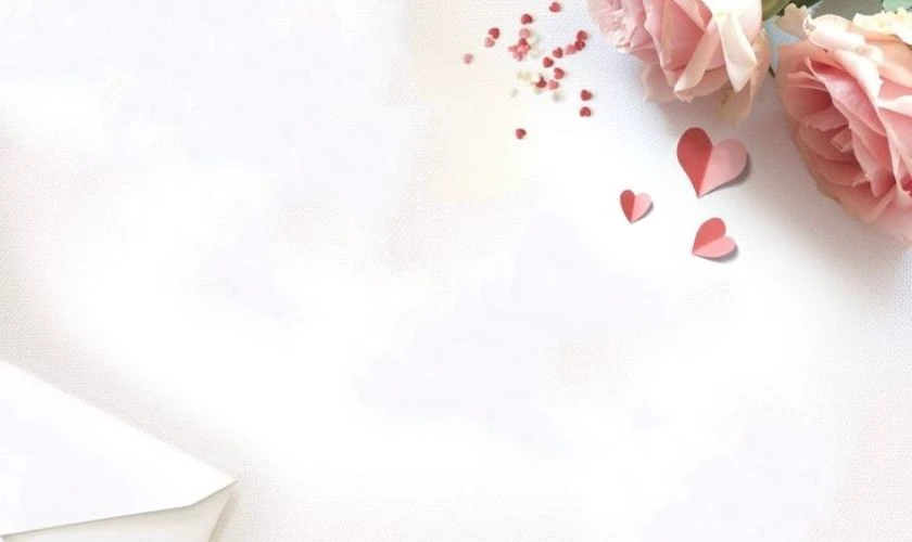 Background hoa hồng chúc mừng 20/10