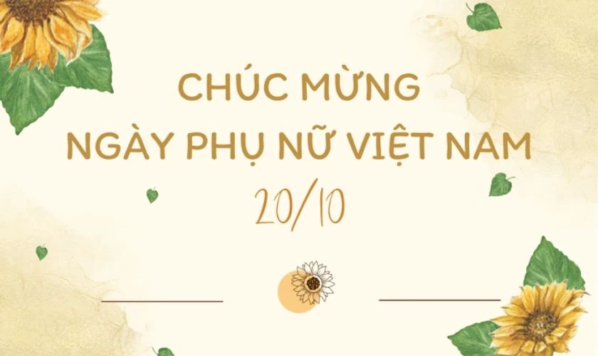 Background màu vàng dùng trong ngày Phụ nữ Việt Nam