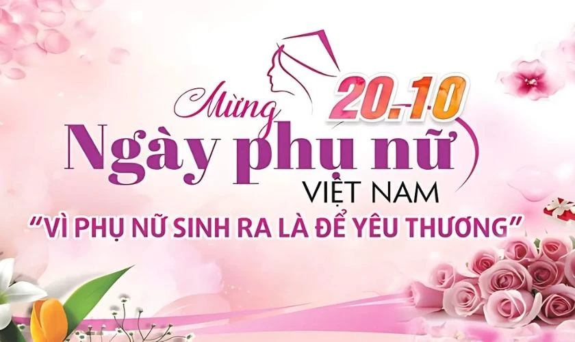 Background về chủ đề 20/10 4K, 8K