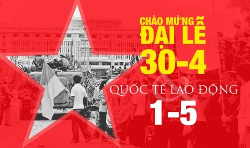 Background 30/4 1/5 ấn tượng