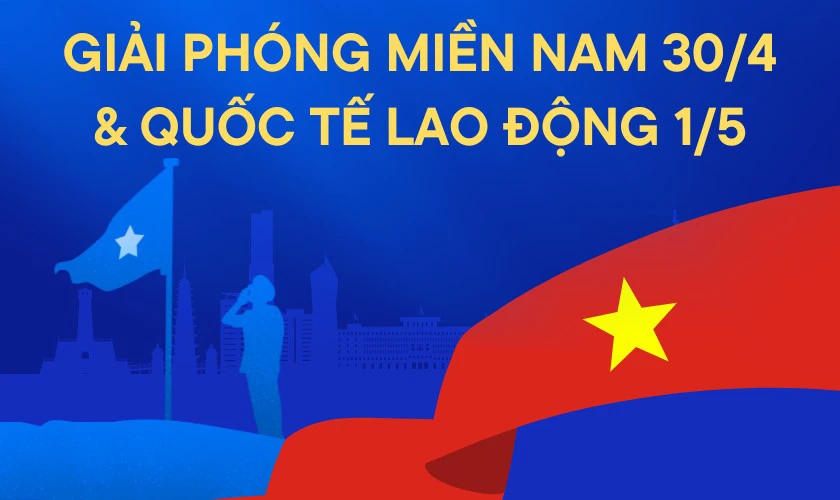 Background 30/4 1/5 2025 độc đáo HD