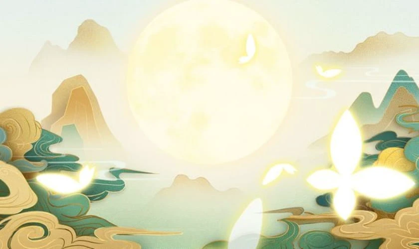 Background Giỗ tổ Hùng Vương 2026 đẹp mới ấn tượng