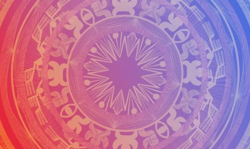 Background Giỗ tổ Hùng Vương 2026 có hình trống đồng