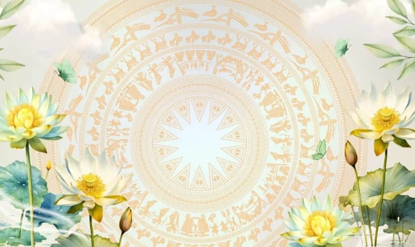 Background Giỗ tổ mới