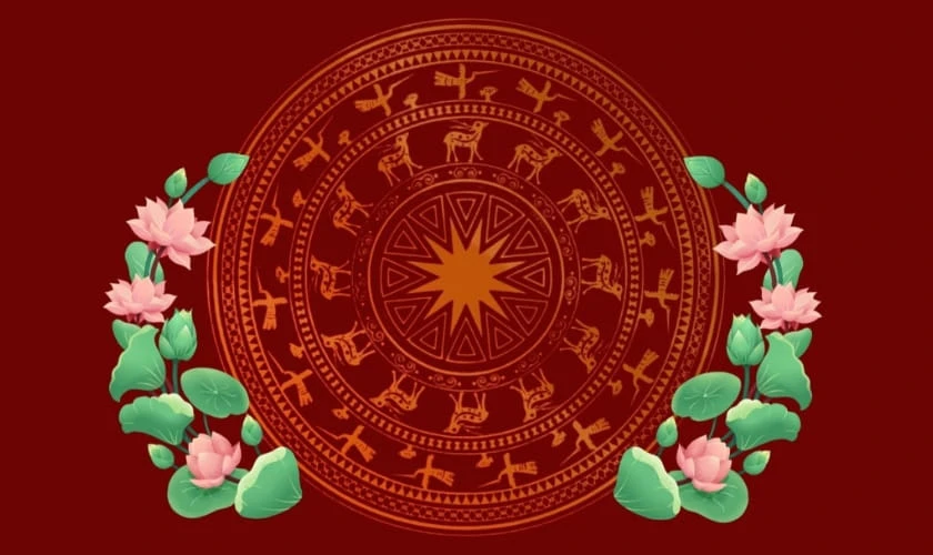 Background Giỗ tổ họa tiết hiện đại HD