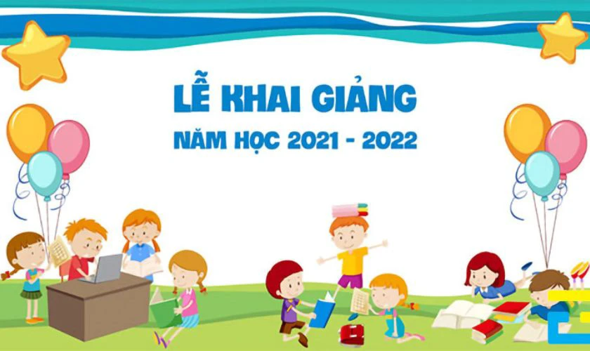 Background tựu trường đơn giản